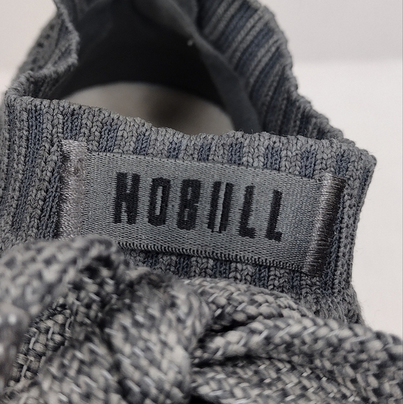 Nobull Unisex Gray Knit Lace Up Training Running Athletic Sneakers Shoes - Picture 10 of 15